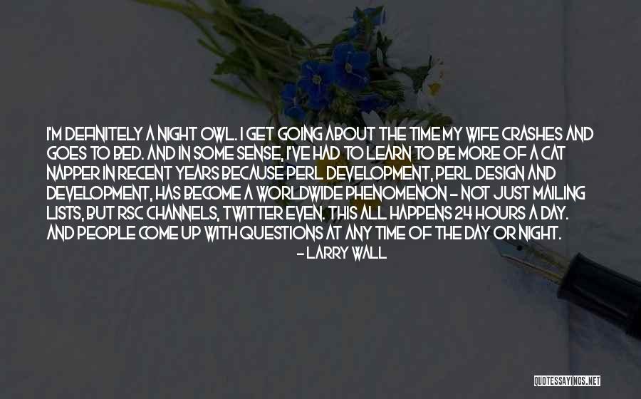 Twitter Questions Quotes By Larry Wall Twitter Questions Quotes By Larry Wall