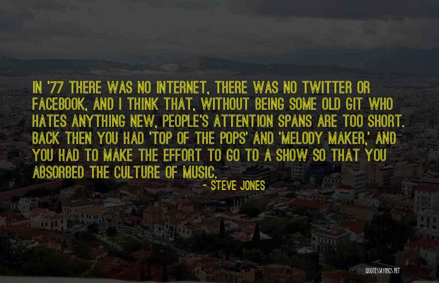 Twitter Top Quotes By Steve Jones Twitter Top Quotes By Steve Jones