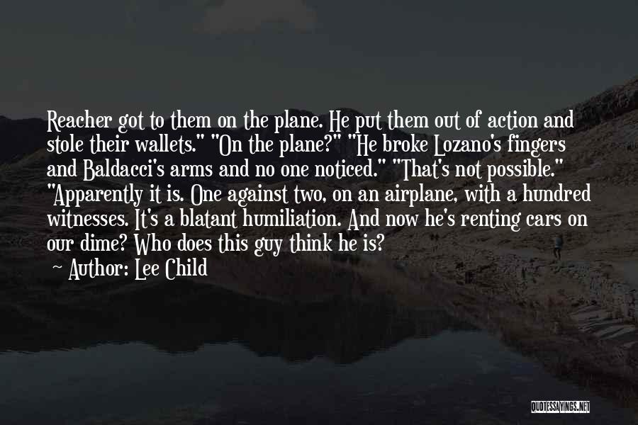 Two Against One Quotes By Lee Child