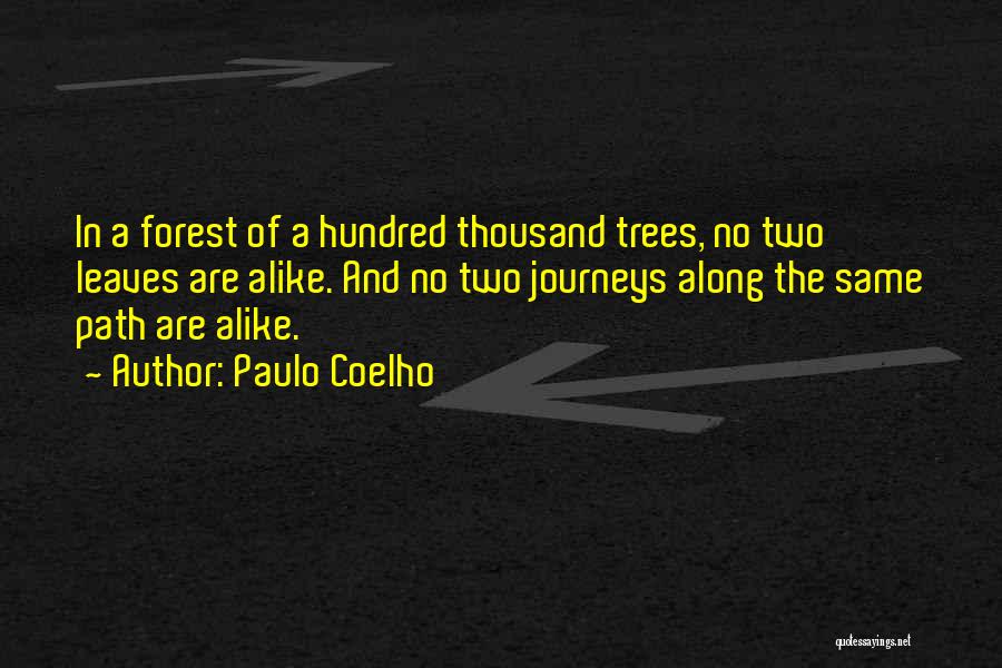 Two Alike Quotes By Paulo Coelho