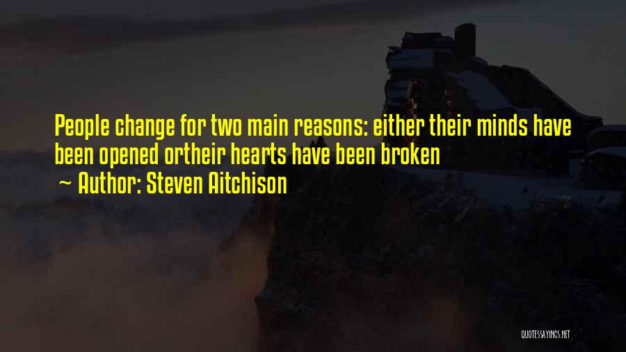 Two Broken Hearts Quotes By Steven Aitchison