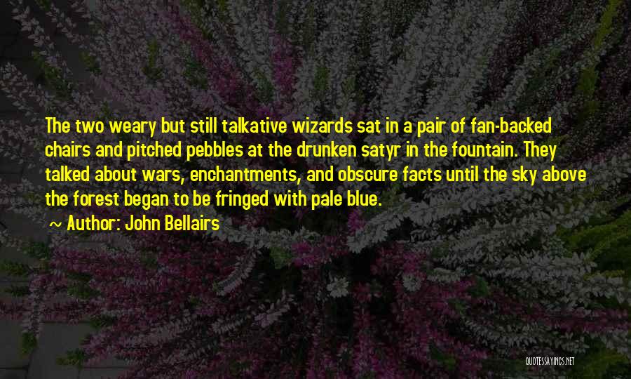 Two Chairs Quotes By John Bellairs