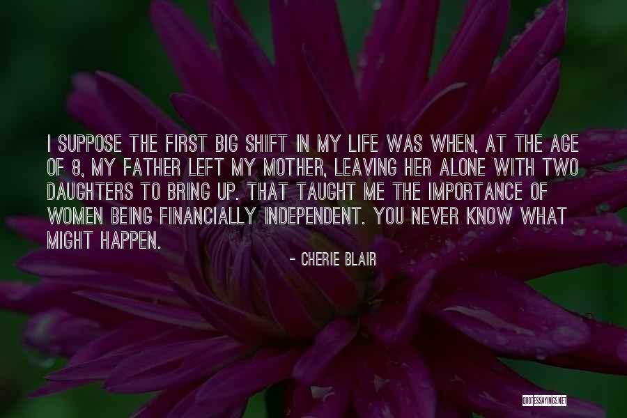 Two Daughters Quotes By Cherie Blair