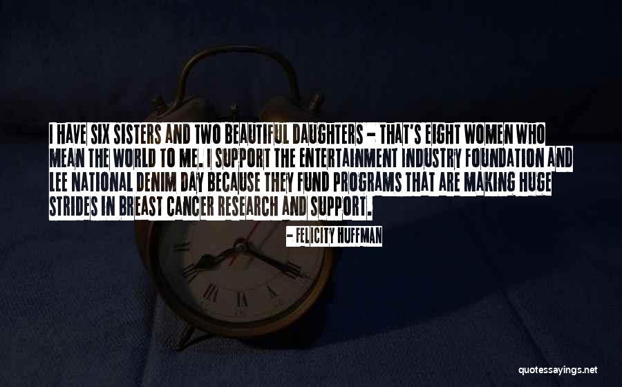 Two Daughters Quotes By Felicity Huffman