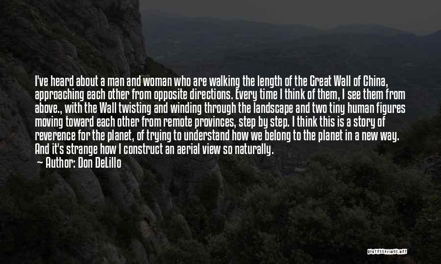 Two Directions Quotes By Don DeLillo