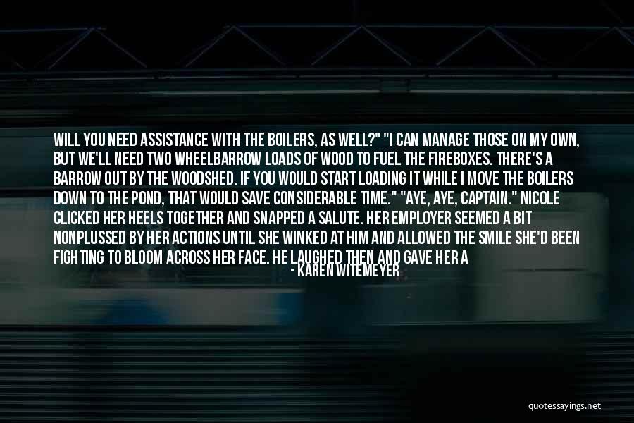 Two Face Best Quotes By Karen Witemeyer