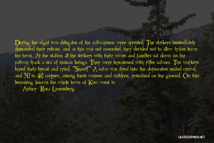 Two Families Becoming One Quotes By Rosa Luxemburg