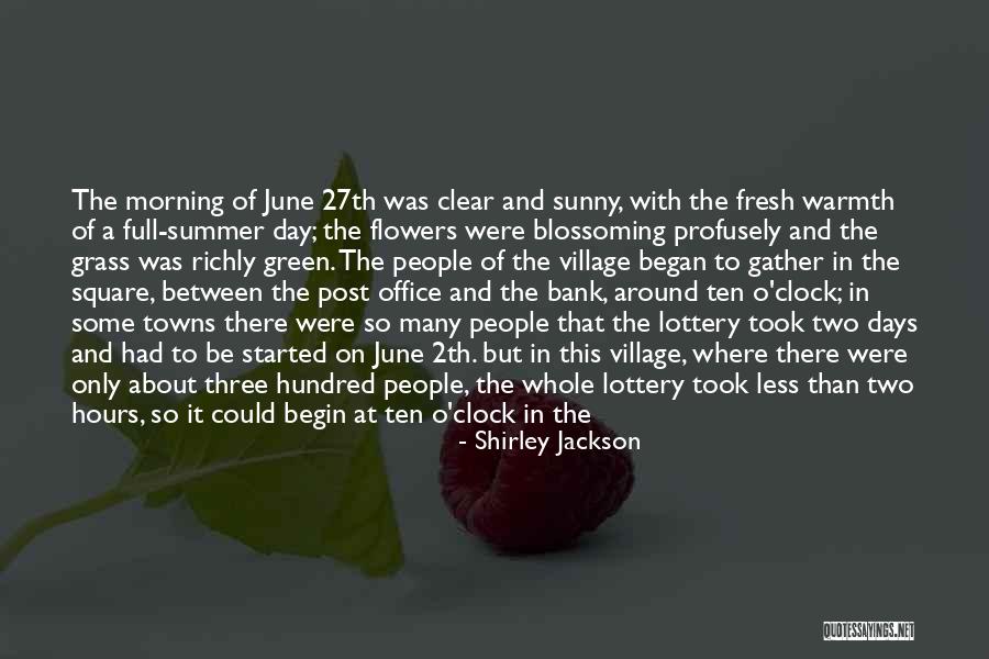 Two Flowers Quotes By Shirley Jackson Two Flowers Quotes By Shirley Jackson