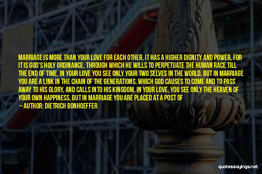 Two Generations Quotes By Dietrich Bonhoeffer