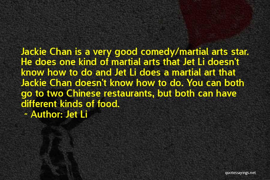 Two Good Quotes By Jet Li