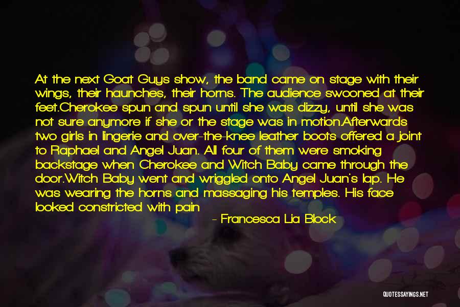 Two Guys Quotes By Francesca Lia Block Two Guys Quotes By Francesca Lia Block