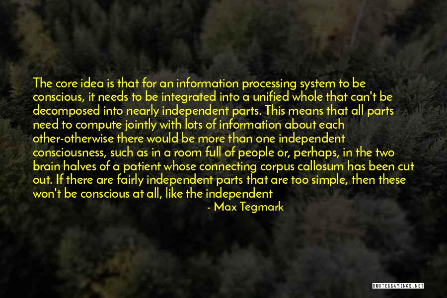 Two Halves Of A Whole Quotes By Max Tegmark Two Halves Of A Whole Quotes By Max Tegmark