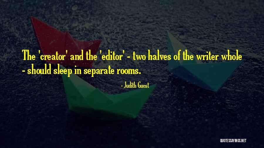 Two Halves Quotes By Judith Guest Two Halves Quotes By Judith Guest