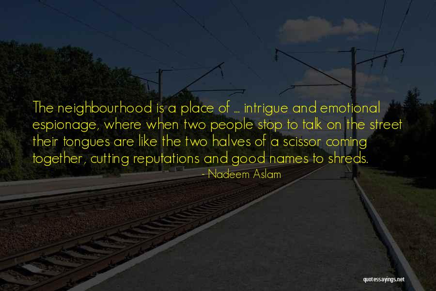 Two Halves Quotes By Nadeem Aslam Two Halves Quotes By Nadeem Aslam