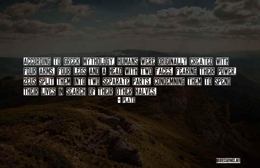 Two Halves Quotes By Plato Two Halves Quotes By Plato