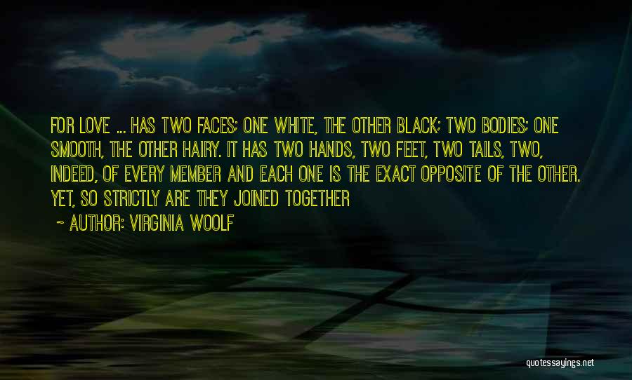 Two Hands Together Love Quotes By Virginia Woolf