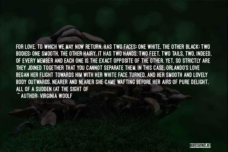 Two Hands Together Love Quotes By Virginia Woolf