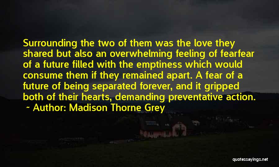 Two Hearts Apart Quotes By Madison Thorne Grey