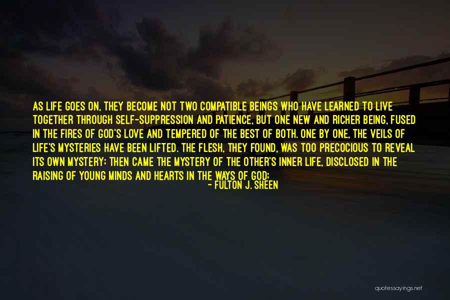 Two Hearts As One Quotes By Fulton J. Sheen Two Hearts As One Quotes By Fulton J. Sheen