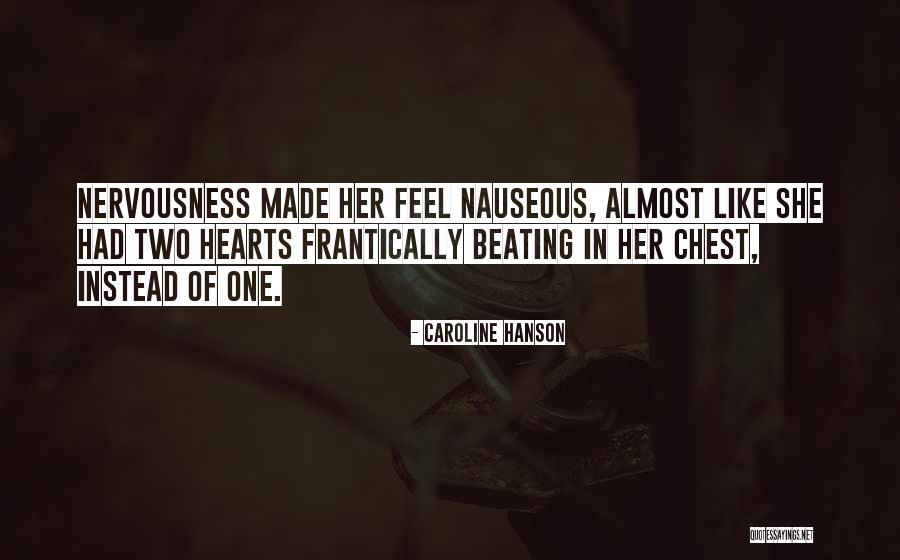 Two Hearts Beating As One Quotes By Caroline Hanson Two Hearts Beating As One Quotes By Caroline Hanson