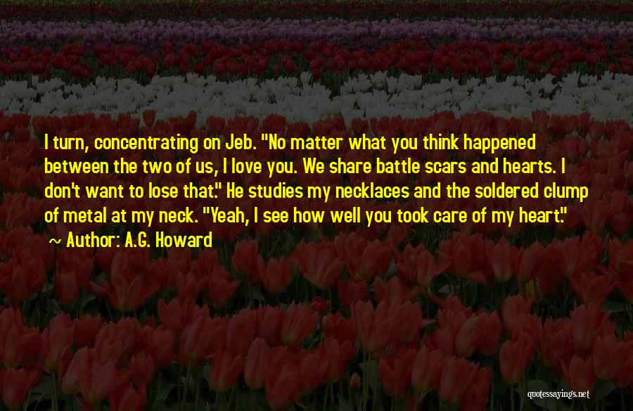 Two Hearts Love Quotes By A.G. Howard