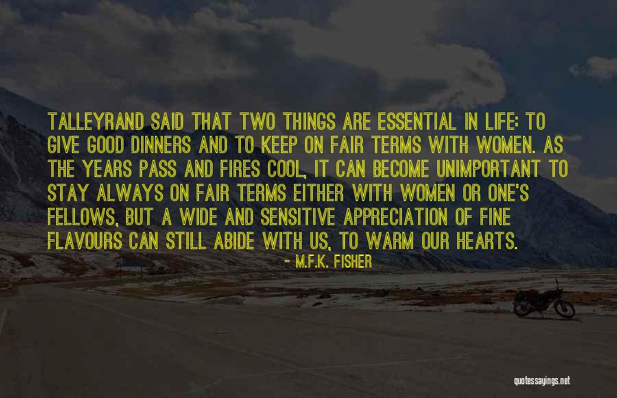Two Hearts Quotes By M.F.K. Fisher Two Hearts Quotes By M.F.K. Fisher