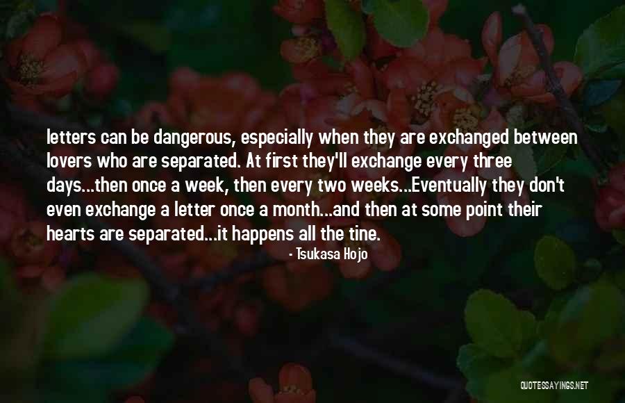 Two Hearts Quotes By Tsukasa Hojo Two Hearts Quotes By Tsukasa Hojo