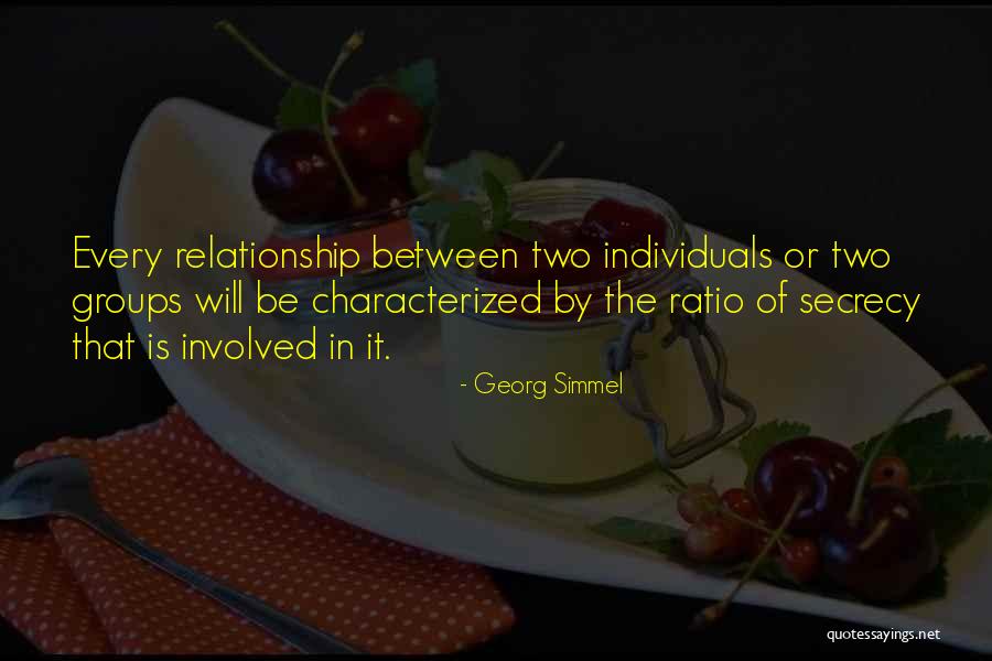 Two Individuals Quotes By Georg Simmel Two Individuals Quotes By Georg Simmel