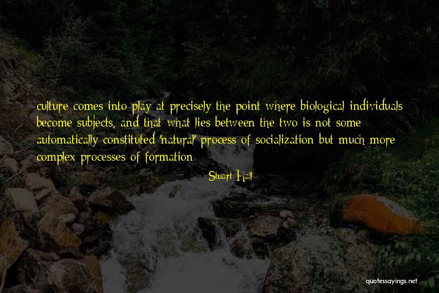 Two Individuals Quotes By Stuart Hall Two Individuals Quotes By Stuart Hall
