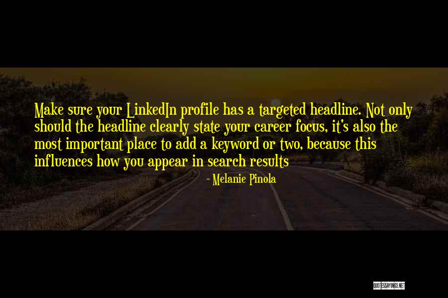 Two Jobs Quotes By Melanie Pinola Two Jobs Quotes By Melanie Pinola