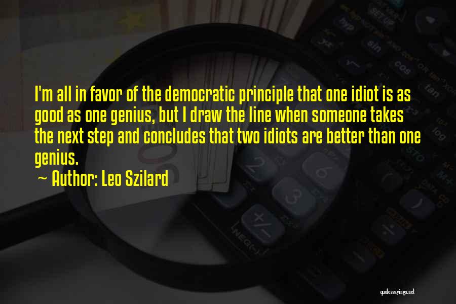 Two Line Quotes By Leo Szilard