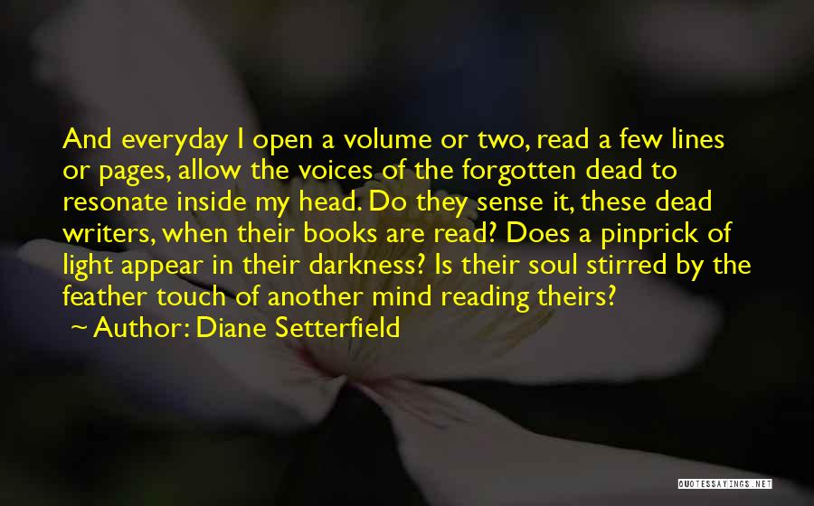 Two Lines Quotes By Diane Setterfield