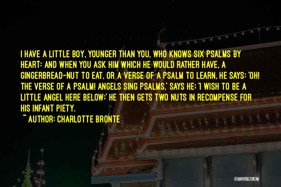 Two Little Angels Quotes By Charlotte Bronte