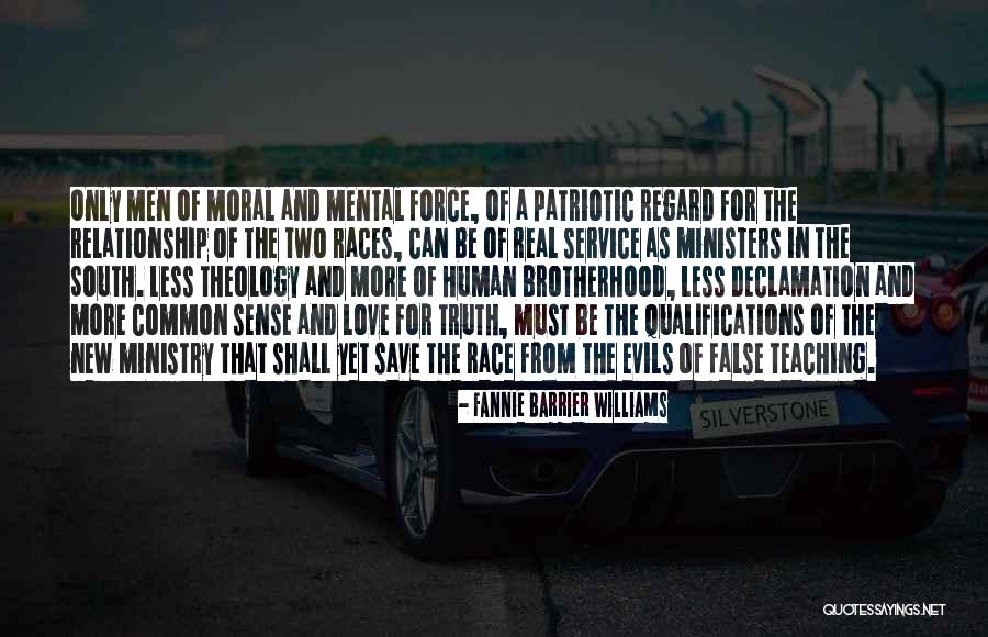 Two Men Love Quotes By Fannie Barrier Williams Two Men Love Quotes By Fannie Barrier Williams
