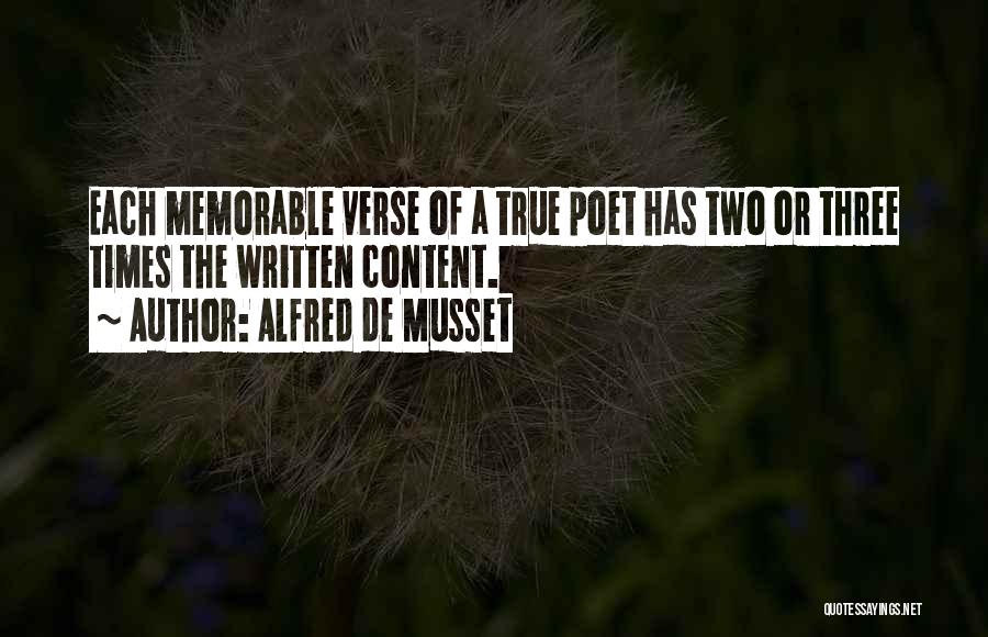 Two Of Us Memorable Quotes By Alfred De Musset