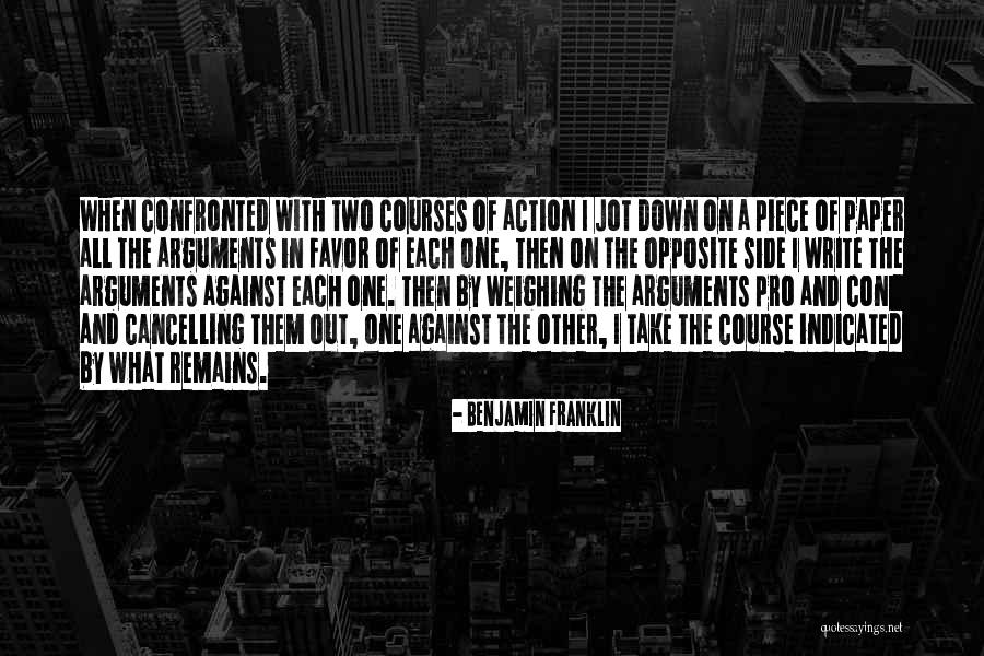 Two Opposites Quotes By Benjamin Franklin Two Opposites Quotes By Benjamin Franklin