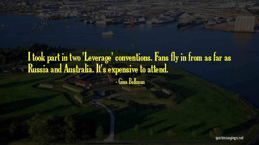 Two Part Quotes By Gina Bellman Two Part Quotes By Gina Bellman