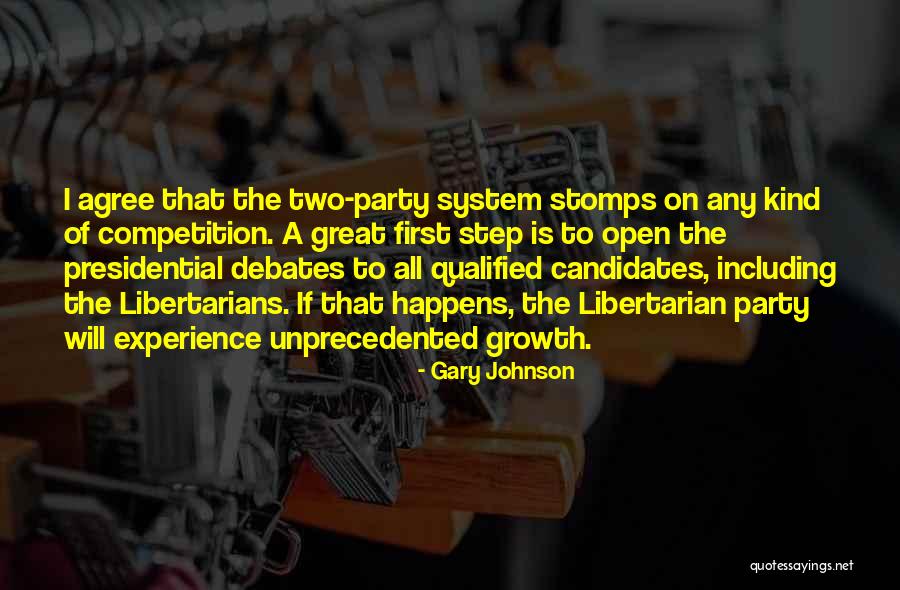 Two Party System Quotes By Gary Johnson Two Party System Quotes By Gary Johnson