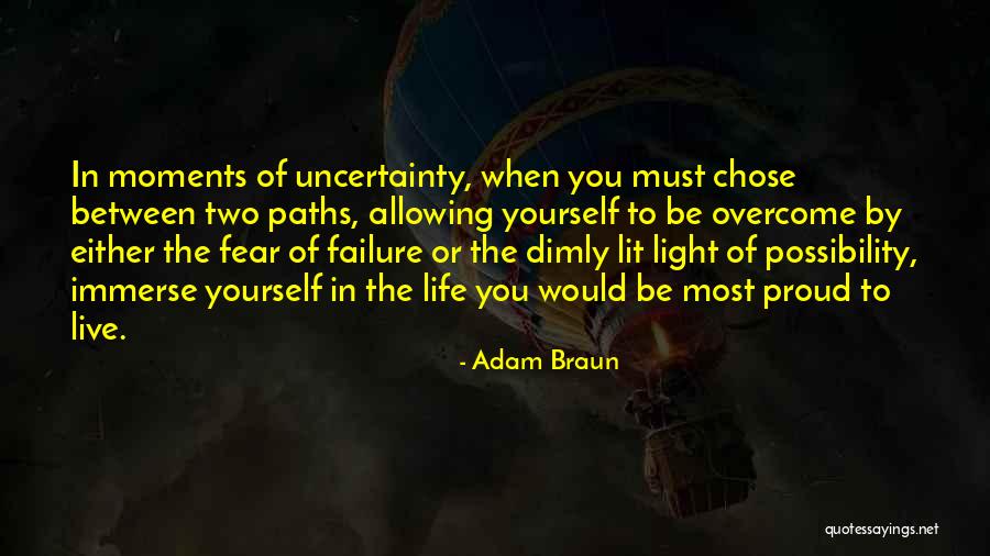 Two Paths Quotes By Adam Braun Two Paths Quotes By Adam Braun