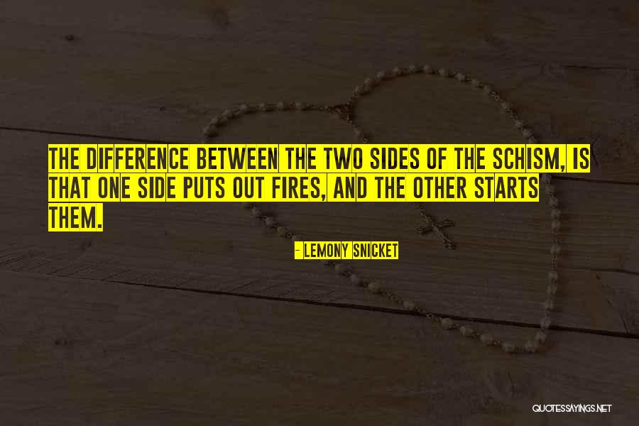 Two Sides Quotes By Lemony Snicket