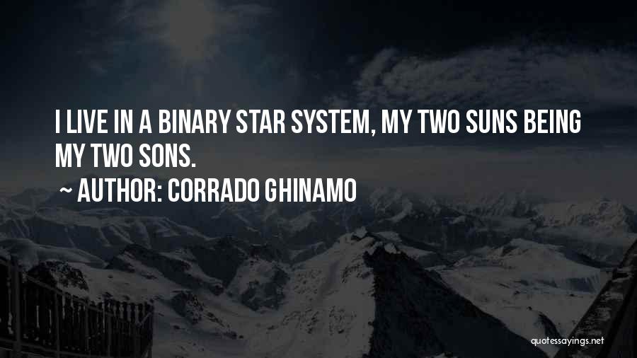 Two Sons Quotes By Corrado Ghinamo
