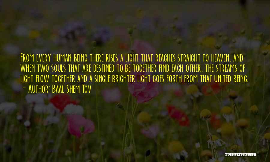 Two Souls Marriage Quotes By Baal Shem Tov