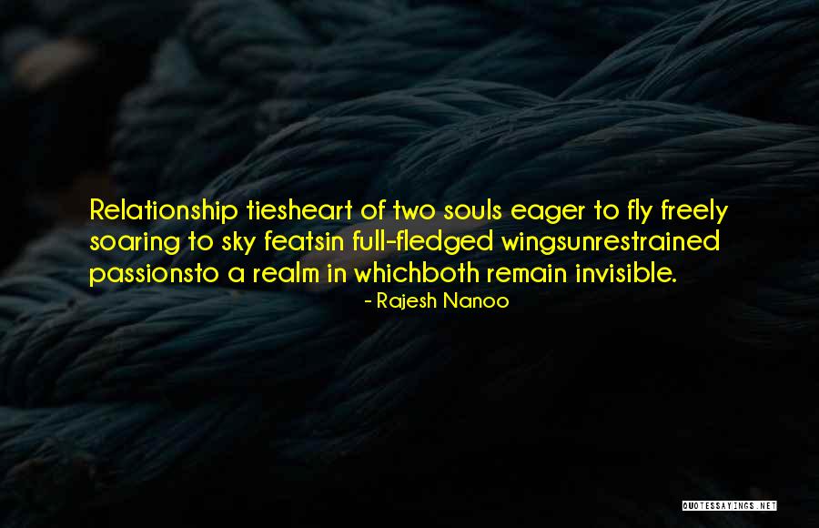 Two Souls Marriage Quotes By Rajesh Nanoo