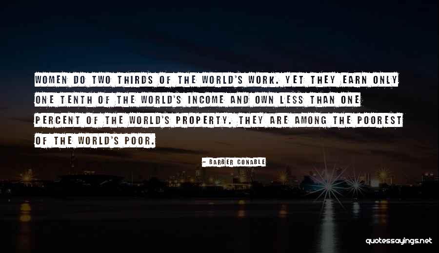 Two Thirds World Quotes By Barber Conable Two Thirds World Quotes By Barber Conable