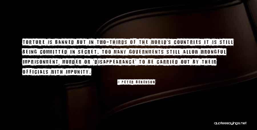 Two Thirds World Quotes By Peter Benenson Two Thirds World Quotes By Peter Benenson