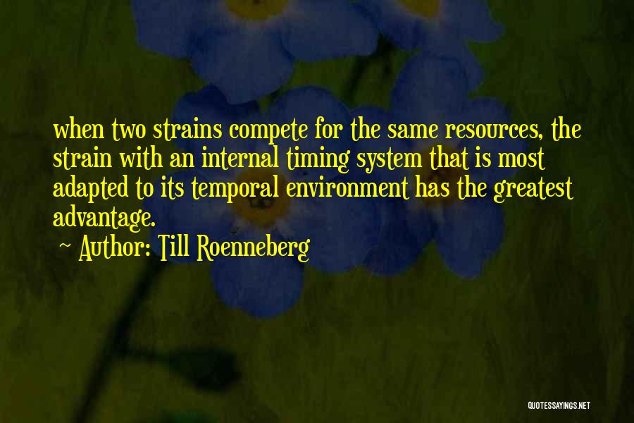 Two Timing Quotes By Till Roenneberg