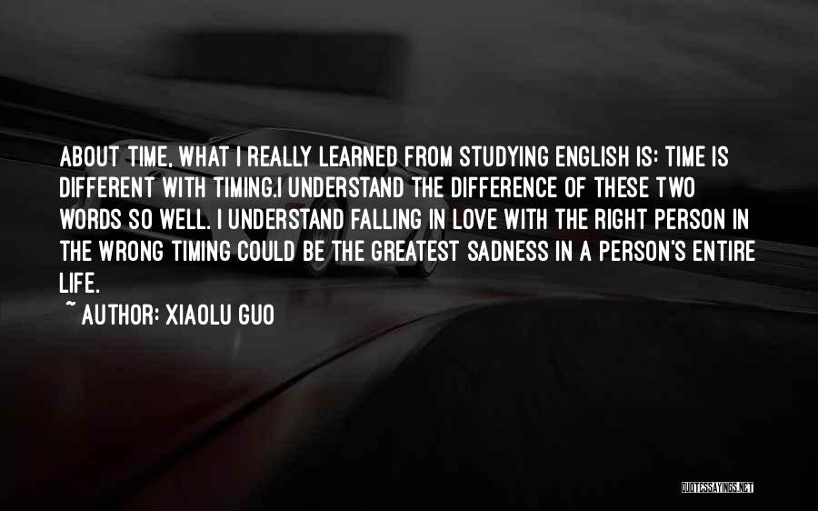 Two Timing Quotes By Xiaolu Guo