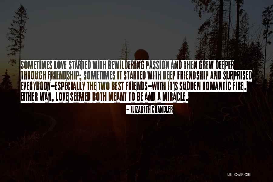 Two Way Friendship Quotes By Elizabeth Chandler Two Way Friendship Quotes By Elizabeth Chandler