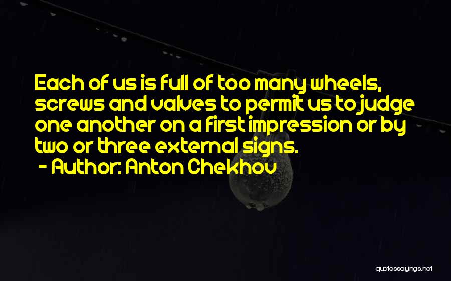 Two Wheels Quotes By Anton Chekhov