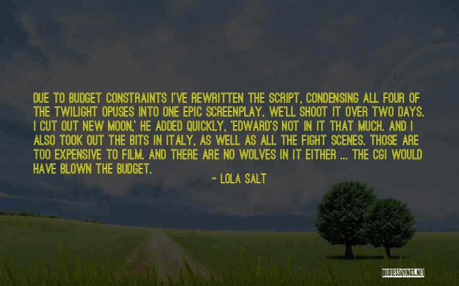 Two Wolves Quotes By Lola Salt